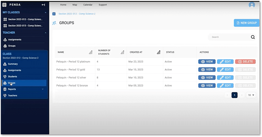 Easily Create & Modify Intervention Groups