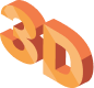 3D Learning Icon